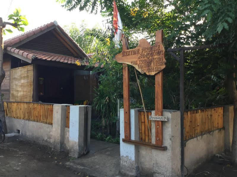 Alexyane Paradise Bungalow ギリ・トラワンガン エクステリア 写真